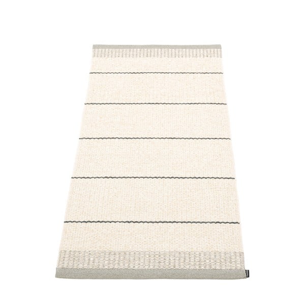Covor pentru exterior și interior gri deschis/crem 60x125 cm Belle Warm Grey – Pappelina