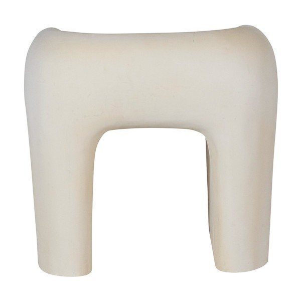 Scaun de grădină fildeș din plastic Nivo – WOOOD-image-3