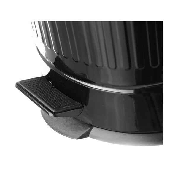 Coș metalic de gunoi Casa Selección,  20 l, negru-image-2