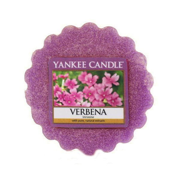 Ceară parfumată pentru lampă aromaterapie Yankee Candle Verbena, durată miros până la 8 ore