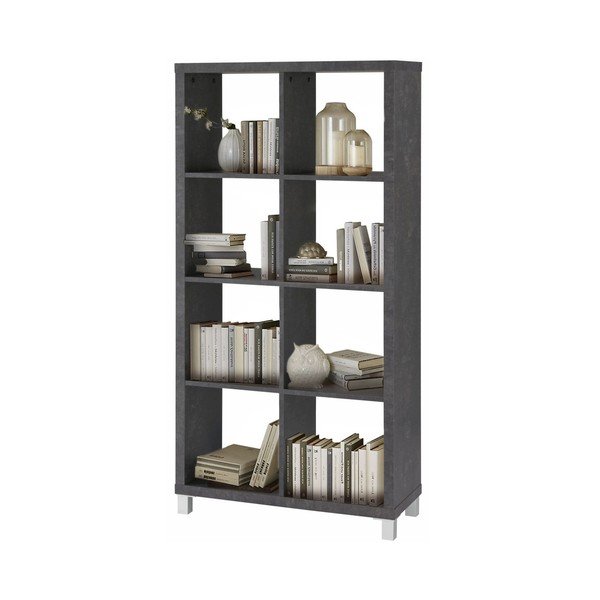Bibliotecă Støraa Kiera Eight, gri-image-1