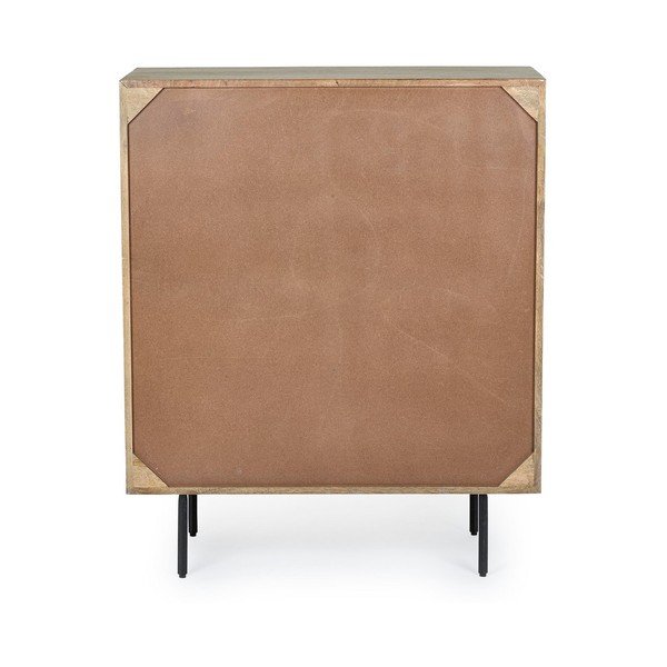 Dulap în culoare naturală din lemn de mango 92x110x40 cm Darsey – Bizzotto-image-3
