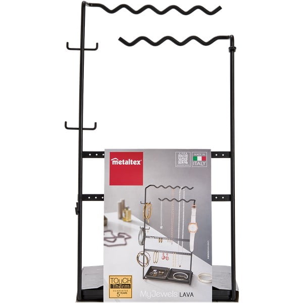 Organizator de bijuterii Metaltex My Jewels, negru-image-4