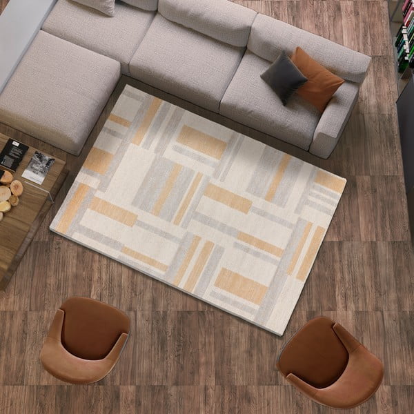 Covor gri deschis-crem 160x230 cm Craft – Universal-image-2