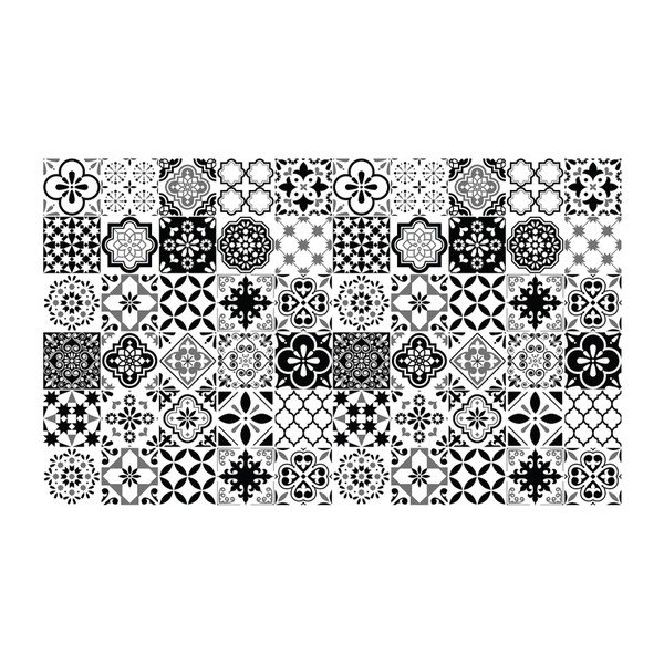 Set 60 autocolante de mobilier Ambiance Tiles Nicolas, 20 x 20 cm-image-2