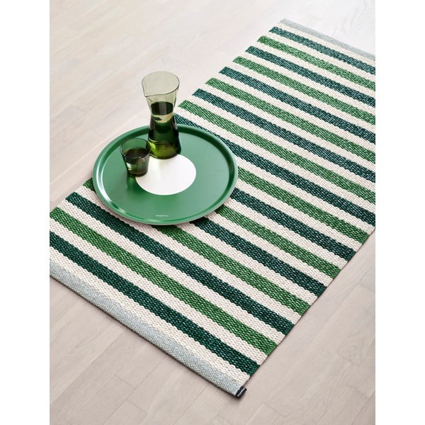 Covor tip traversă pentru interior și exterior verde 70x240 cm Teo Grass – Pappelina-image-1