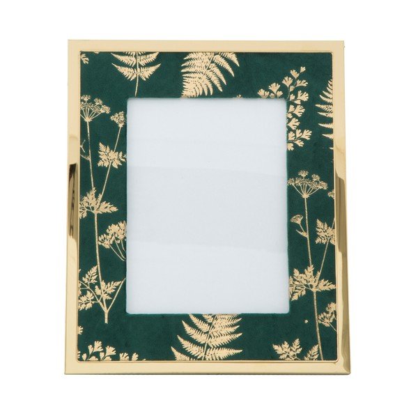 Ramă foto Mauro Ferretti Glam, 15 x 20 cm, verde - auriu-image-3