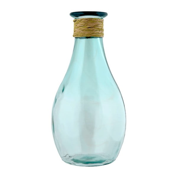 Vază din sticlă reciclată Ego Dekor LISBOA, înălțime 40 cm
