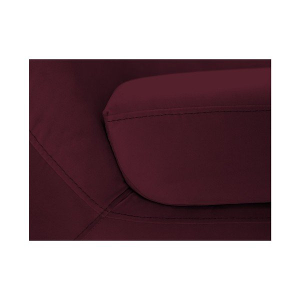 Canapea cu 2 locuri Mazzini Sofas Amelie, vișiniu-image-4