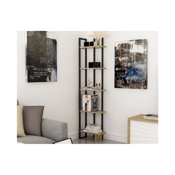 Bibliotecă Als Alice Black, negru-image-2