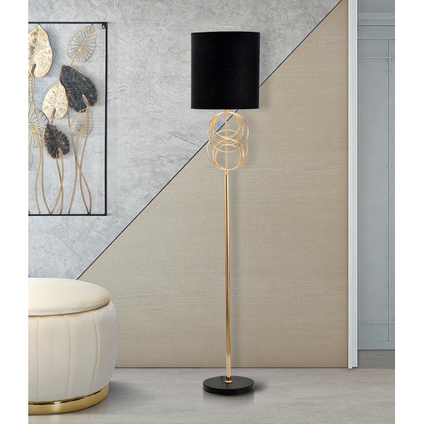 Lampadar Mauro Ferretti Circly, negru-image-1