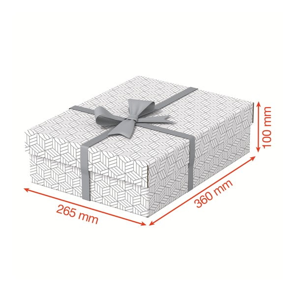 Set 3 cutii depozitare Esselte Home, 26,5 x 36 cm, alb-image-2