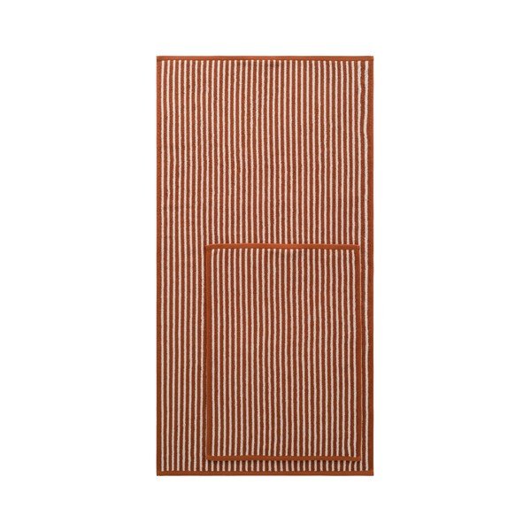 Prosoape de baie maro coniac/crem 4 buc. din bumbac Dixie – Jotex-image-2