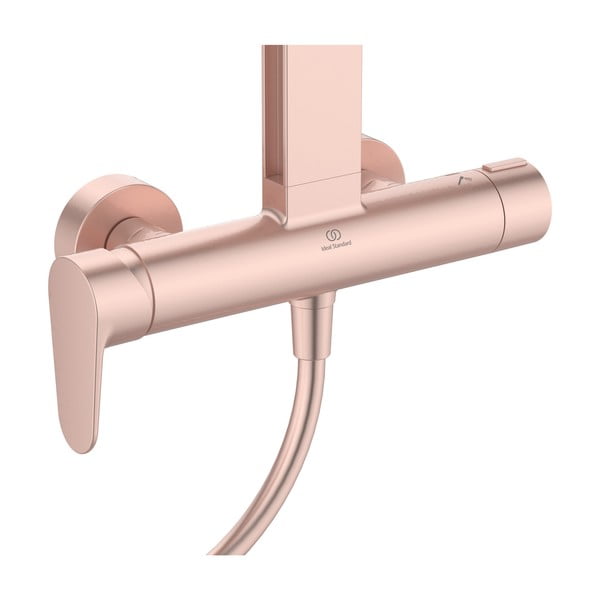 Set de duș roz deschis din metal 111 cm ALU+ – Ideal Standard-image-2