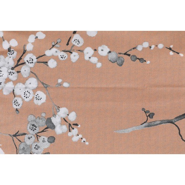 Lenjerie de pat portocalie din bumbac pentru pat dublu 200x200 cm Chicory – Mijolnir-image-3