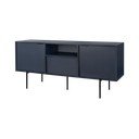 Comodă TV albastru-închis 180x79x50 cm Bau – noo.ma