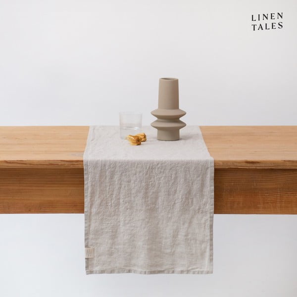 Napron de masă din in 40x200 cm – Linen Tales