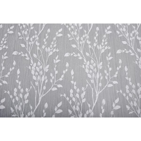 Lenjerie de pat gri din jacquard pentru pat de o persoană 140x200 cm Boston – My House-image-4