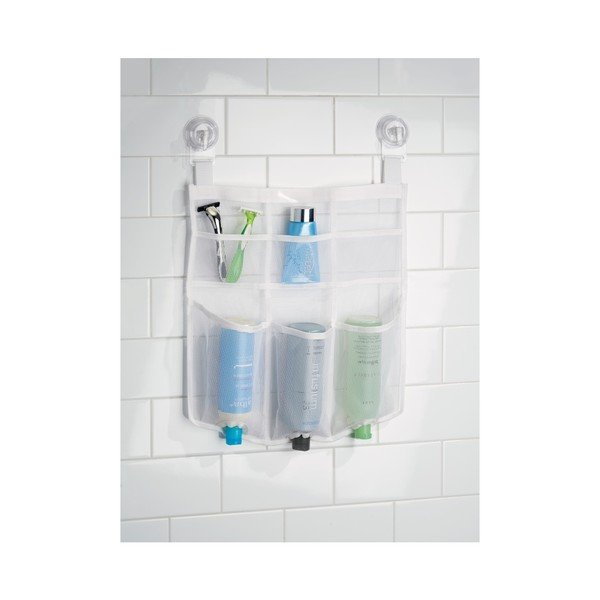 Organizator cu ventuze pentru baie InterDesign Una-image-1