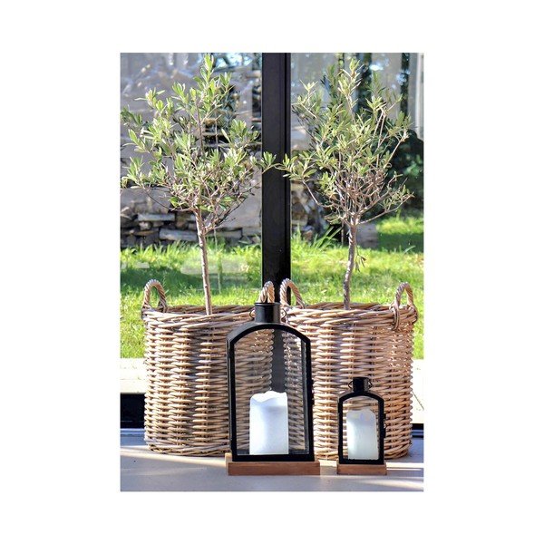 Set 2 sfeșnice House Nordic Botin, negru-image-2