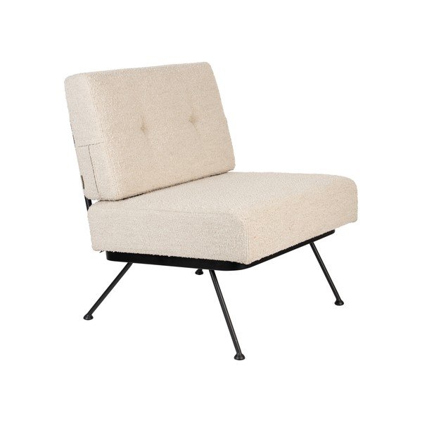 Fotoliu crem Bowie – Zuiver