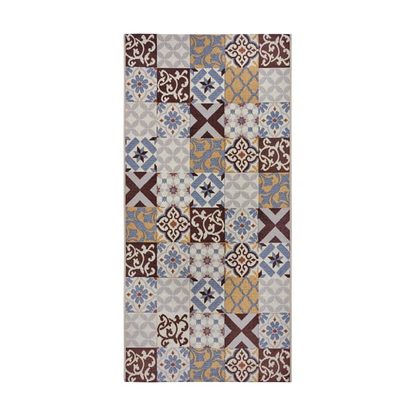 Covor maro de tip traversă 75x150 cm Cappuccino Mosaik – Hanse Home