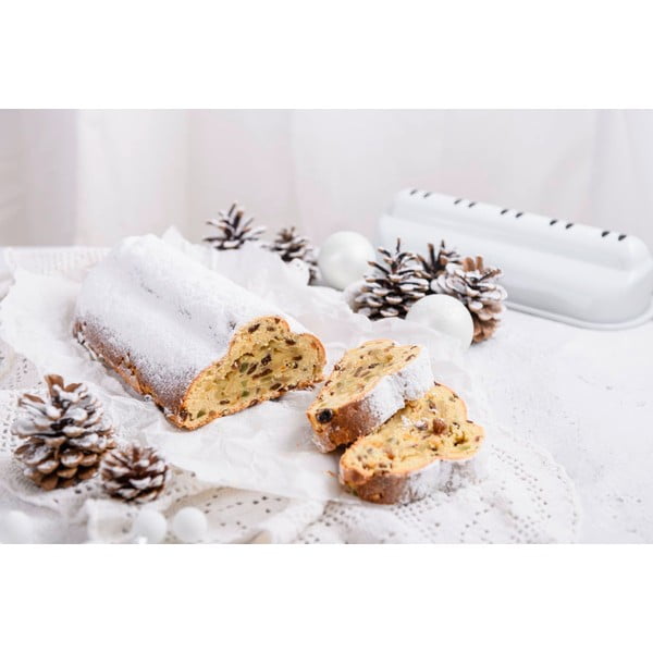 Formă de chec din oțel White Christmas Baking - Dr. Oetker, 31 x 15,5 cm-image-1