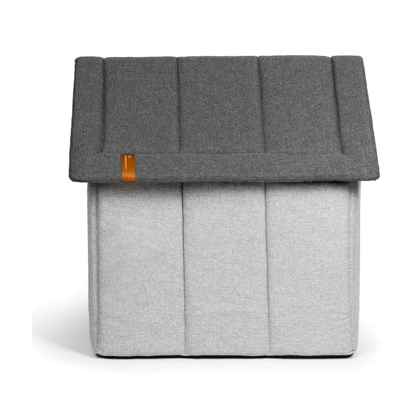 Cușcă pentru câini gri deschis 52x53 cm Home XL - Rexproduct-image-2