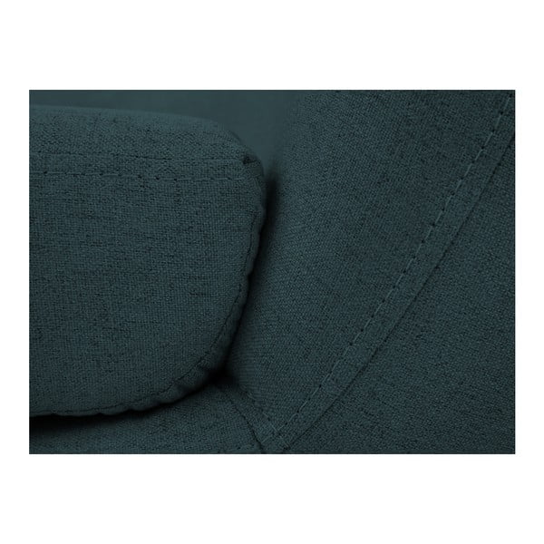 Fotoliu cu picioare maro Mazzini Sofas Piemont, albastru închis-image-4