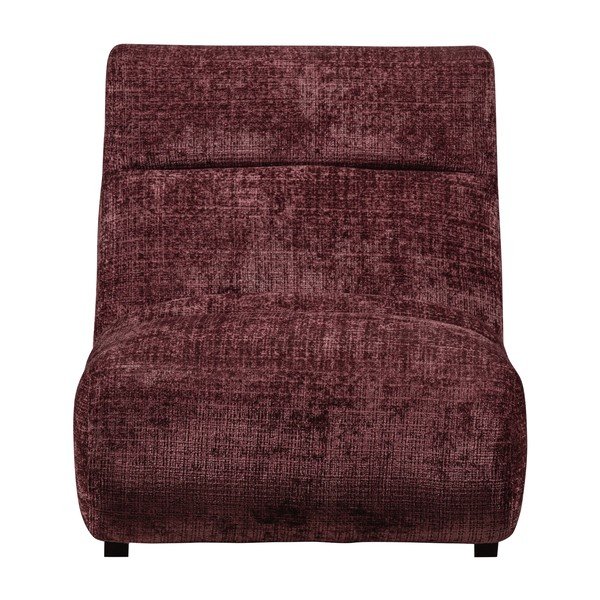 Fotoliu burgundy cu tapițerie din chenille Observe – WOOOD-image-2