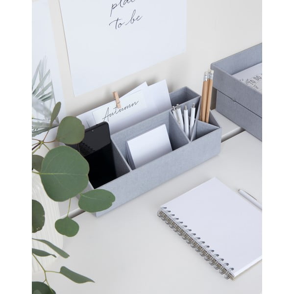 Organizator pentru papetărie din carton Elisa – Bigso Box of Sweden-image-1