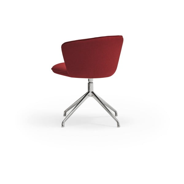 Set de scaune de sufragerie burgundy 2 buc. tapițat Add – Teulat-image-2