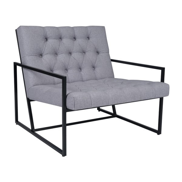 Fotoliu Mazzini Sofas Aster, gri deschis-image-3