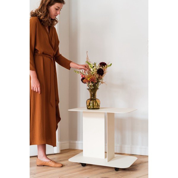 Măsuță de servire cu roți din metal 40x60 cm HO – noo.ma-image-4