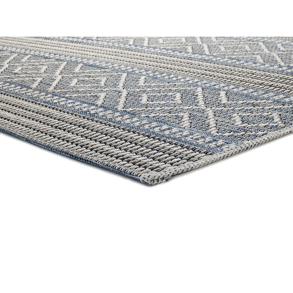 Covor pentru exterior Universal Cork Lines, 130 x 190 cm, albastru-image-2