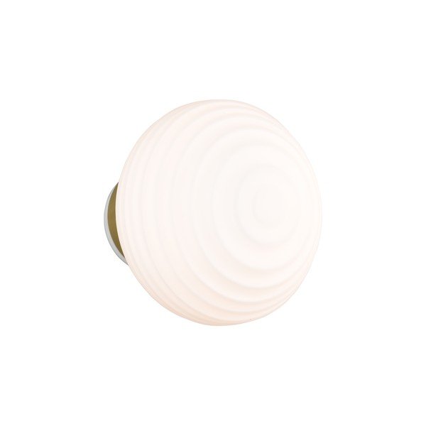 Aplică de perete albă LED din sticlă cu USB ø 15,5 cm Earl – Reality-image-3