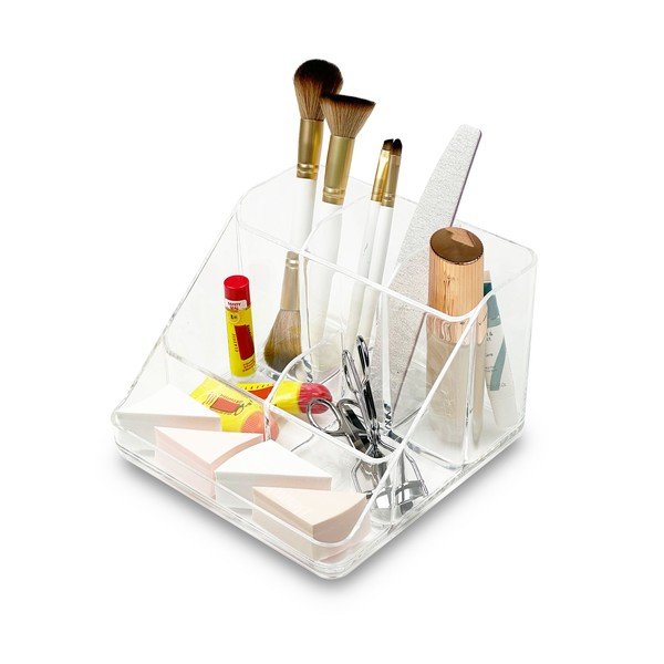 Organizator de baie pentru cosmetice din plastic – Addis