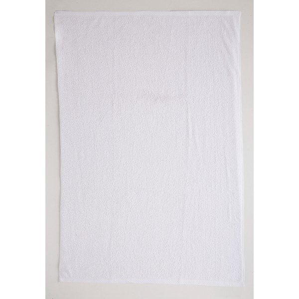 Prosop din bumbac El Delfin Lisa Coral, 70 x 140 cm, alb-image-1