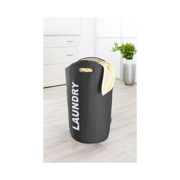 Coș de rufe Wenko Lumo, gri, 65 l-image-3