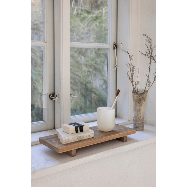 Suport pentru periuța de dinți crem din sticlă Opal – Mette Ditmer Denmark-image-3