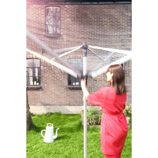 Uscător de rufe argintiu pentru grădină 50 m Lift-o-Matic Advance – Brabantia-image-4