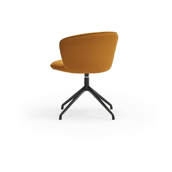 Set de scaune de sufragerie galben muștar 2 buc. tapițat Add – Teulat-image-2