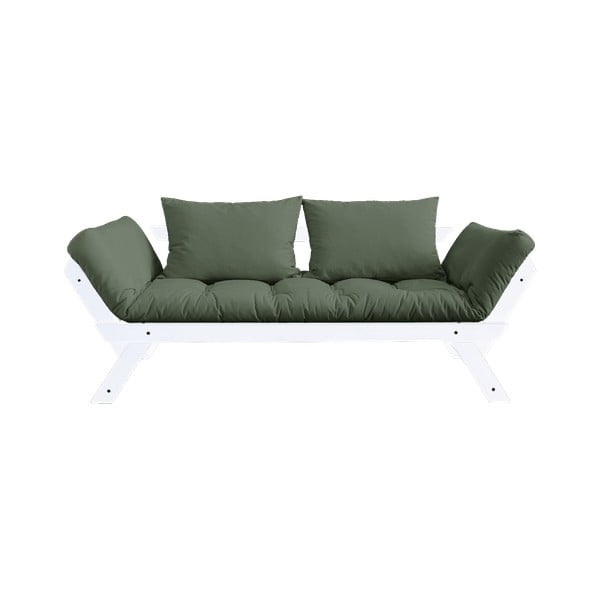 Canapea variabilă KARUP Design Bebop White, verde