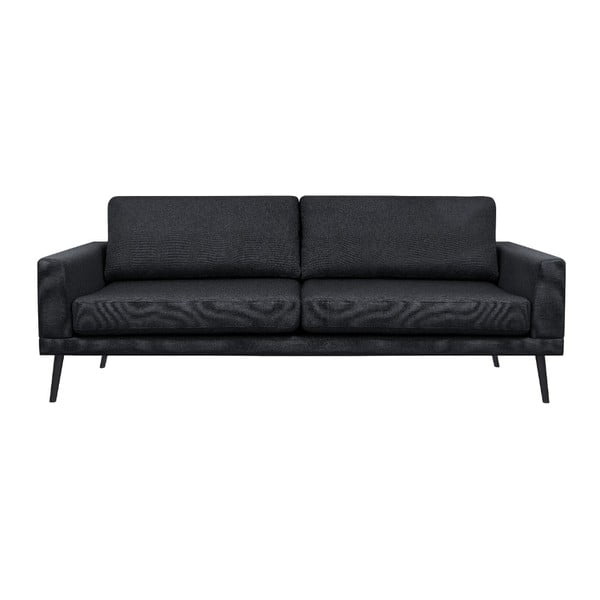 Canapea cu 3 locuri Windsor & Co Sofas Rigel, negru