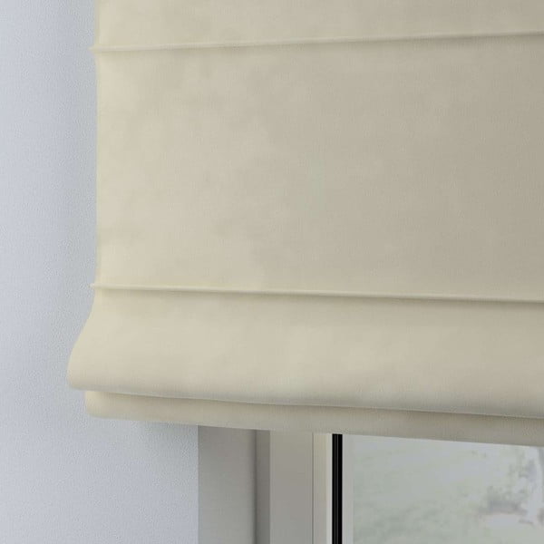 Jaluzea romană bej 170x100 cm Posh Velvet - Yellow Tipi-image-1