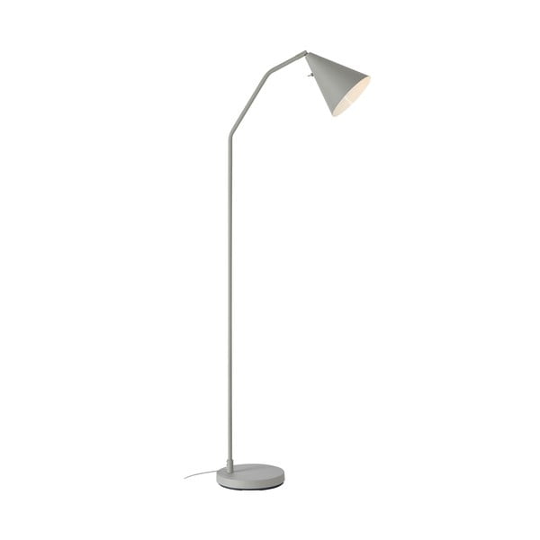 Lampadar gri LED cu intensitate reglabilă cu abajur din metal (înălțime 144 cm) Funil – Markslöjd