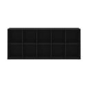 Sistem de rafturi modulare negru 169x69 cm Mistral Kubus - Hammel Furniture