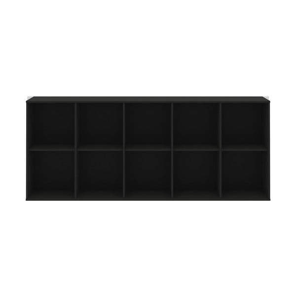 Sistem de rafturi modulare negru 169x69 cm Mistral Kubus - Hammel Furniture