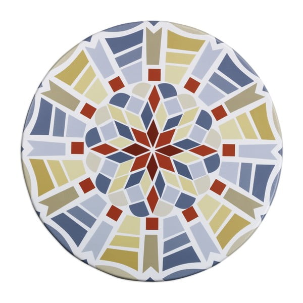 Față de masă lavabilă cu elastic ø 85 cm Mosaic – Maximex