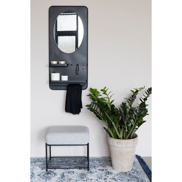 Taburet gri deschis Milou – White Label-image-3